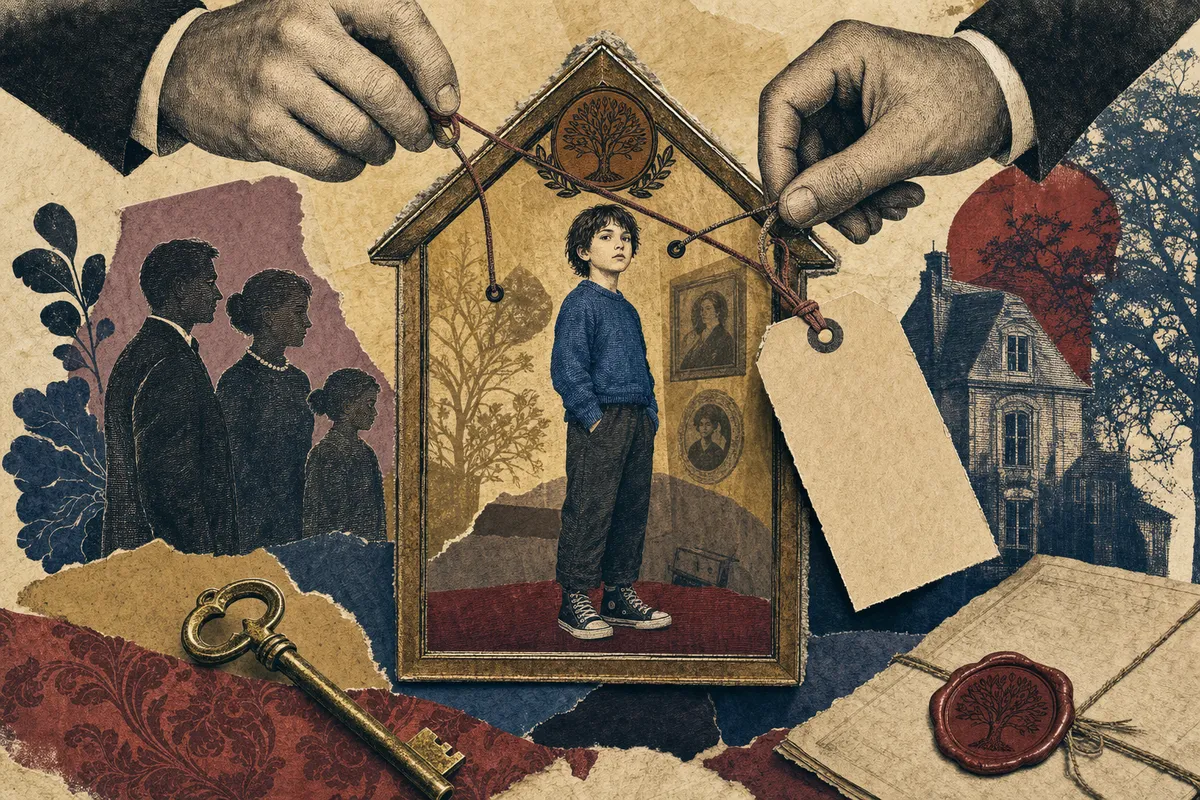 Illustration de la carte « L’ENFANT APPARTIENT À SES PARENTS »