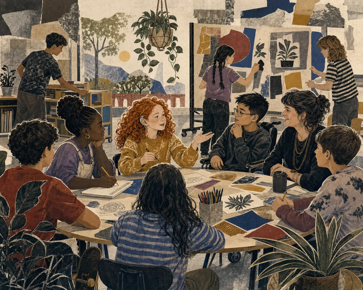 Illustration de la carte « PÉDAGOGIES DE L’AUTODÉTERMINATION »