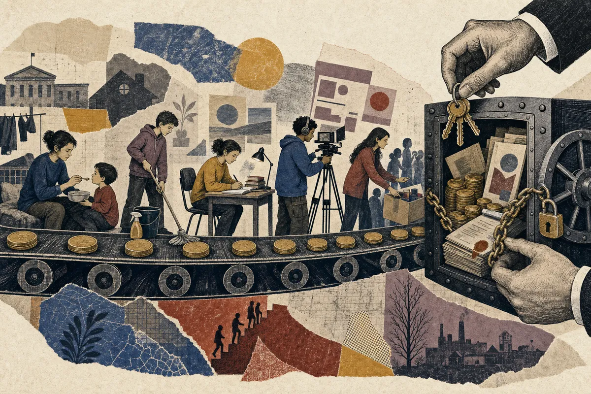 Illustration de la carte « DÉPENDANCE ÉCONOMIQUE ORGANISÉE »