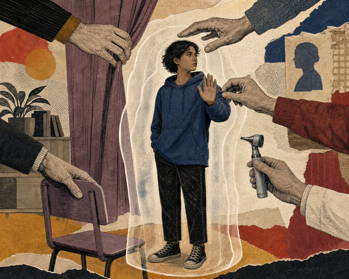 Illustration de la carte « NON-RESPECT DE L’INTIMITÉ ET DU CORPS »