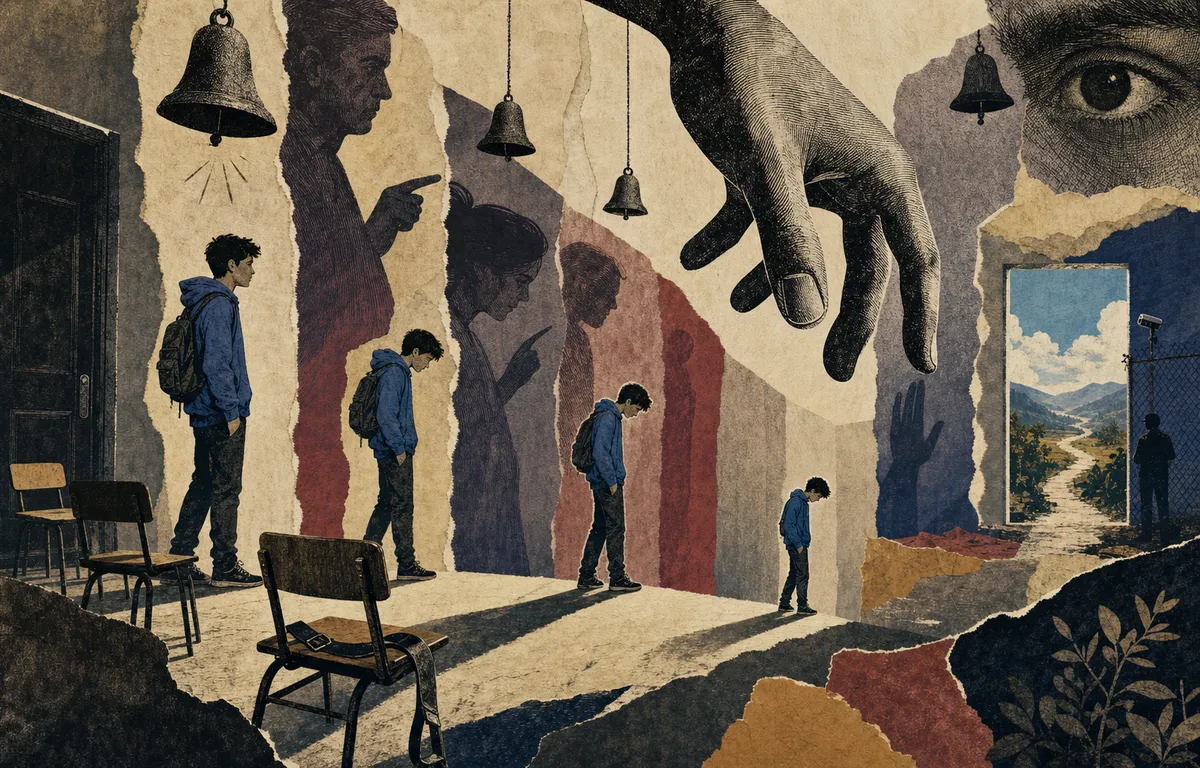 Illustration de la carte « PEUR, SOUMISSION ET RÉSIGNATION »