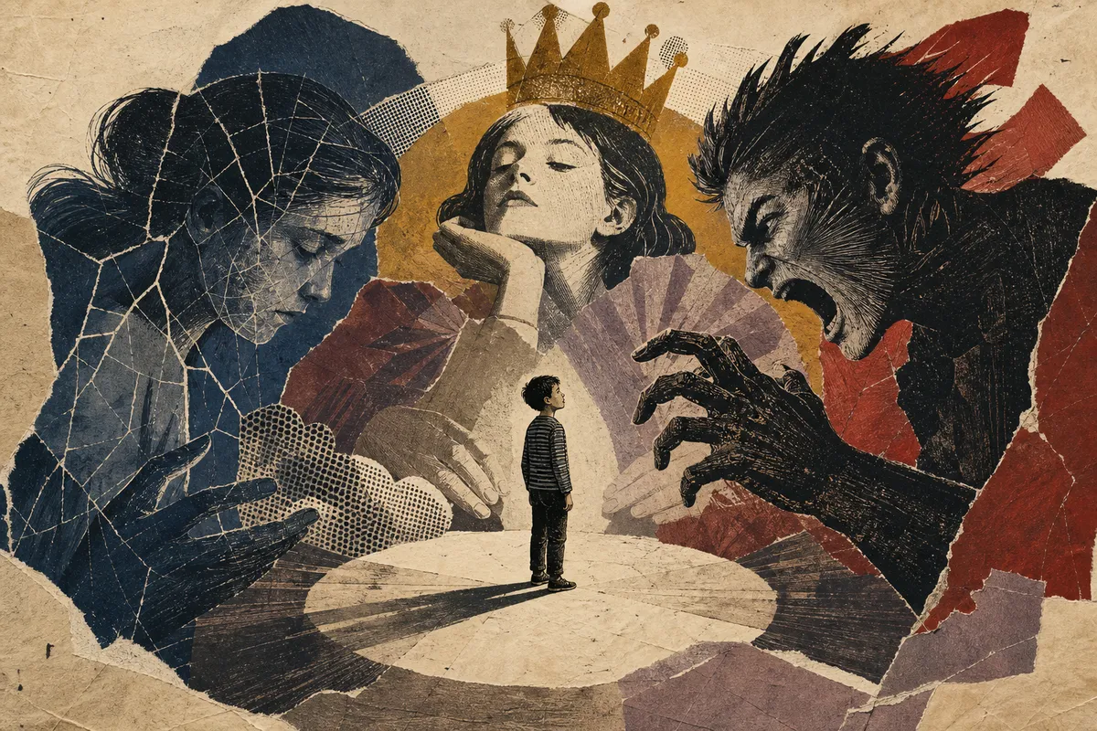 Illustration de la carte « L’ENFANT : VICTIME, ROI OU TYRAN »