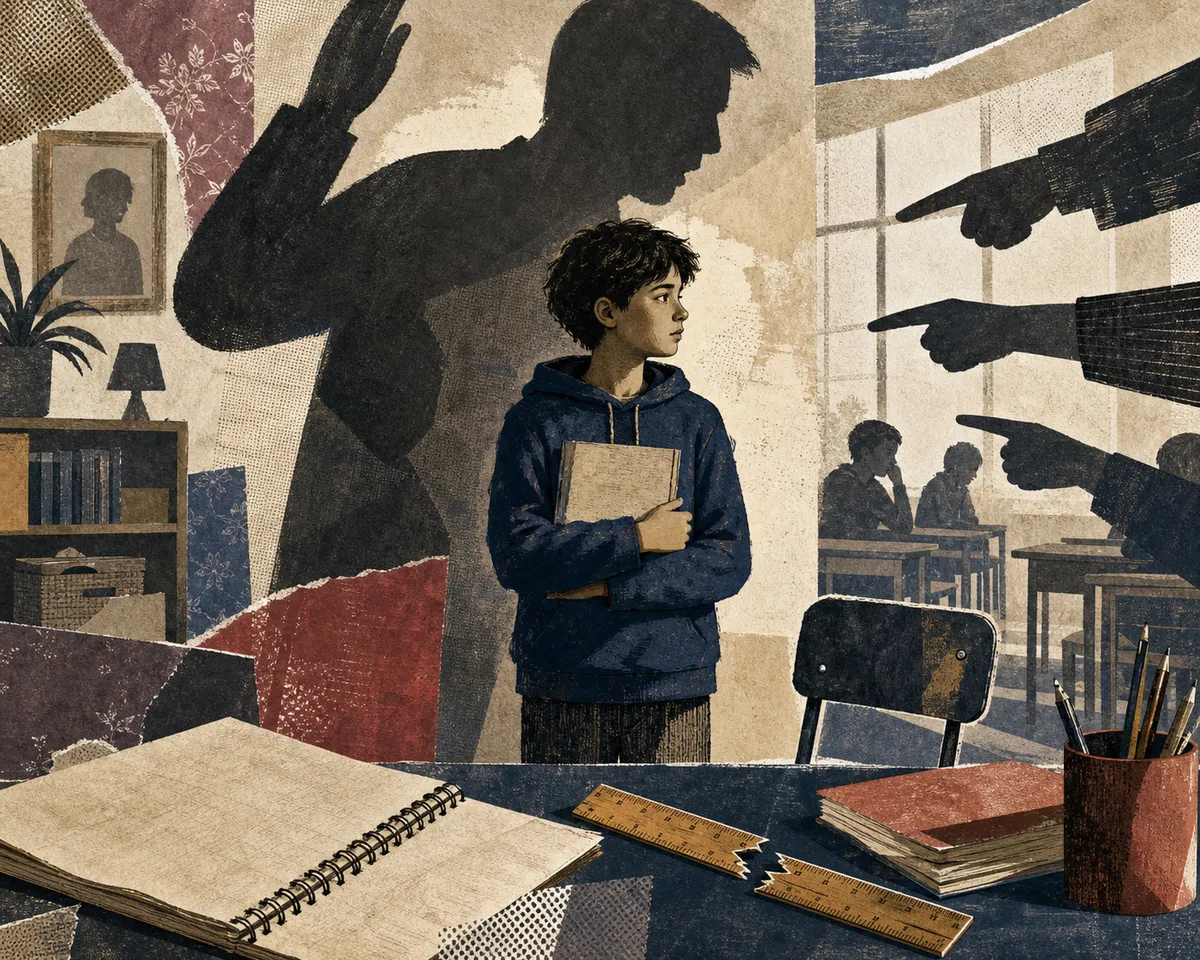 Illustration de la carte « VIOLENCE ÉDUCATIVE ORDINAIRE »